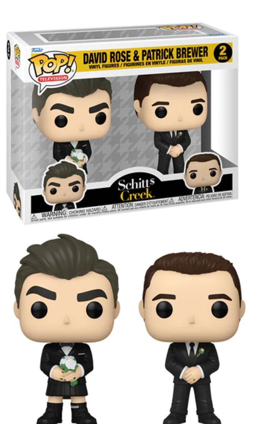 Funko | Bienvenue A Schitt'S Creek - Pop Tv - 2 Pack David & Patrick