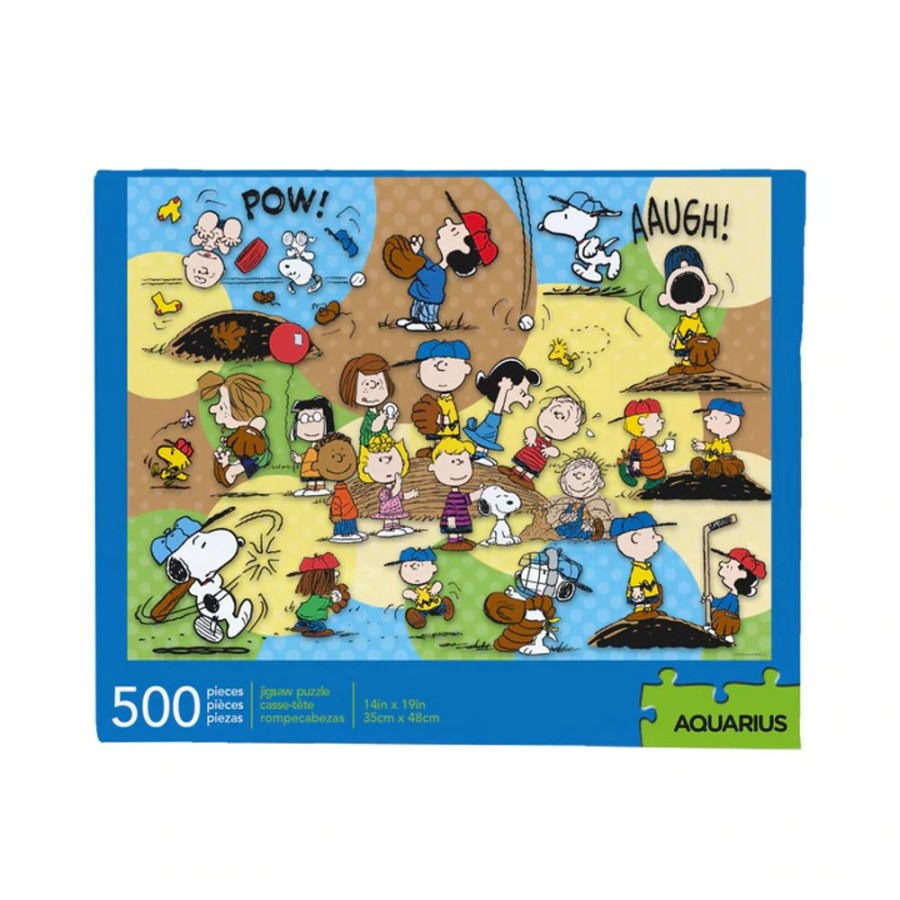 Aquarius | Peanuts - Baseball - Puzzle 500P '35X48Cm'