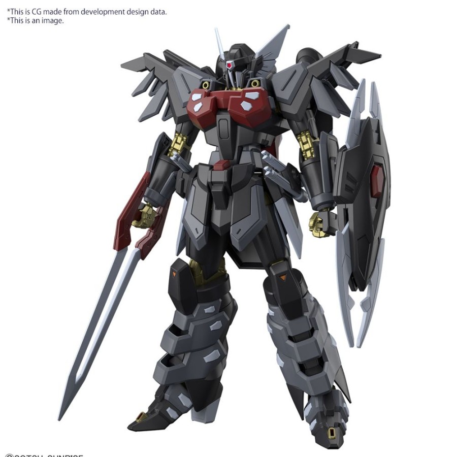 Bandai Model Kit | Gundam - Hg 1/144 Black Knight Squad Shi-Ve.A - Model Kit