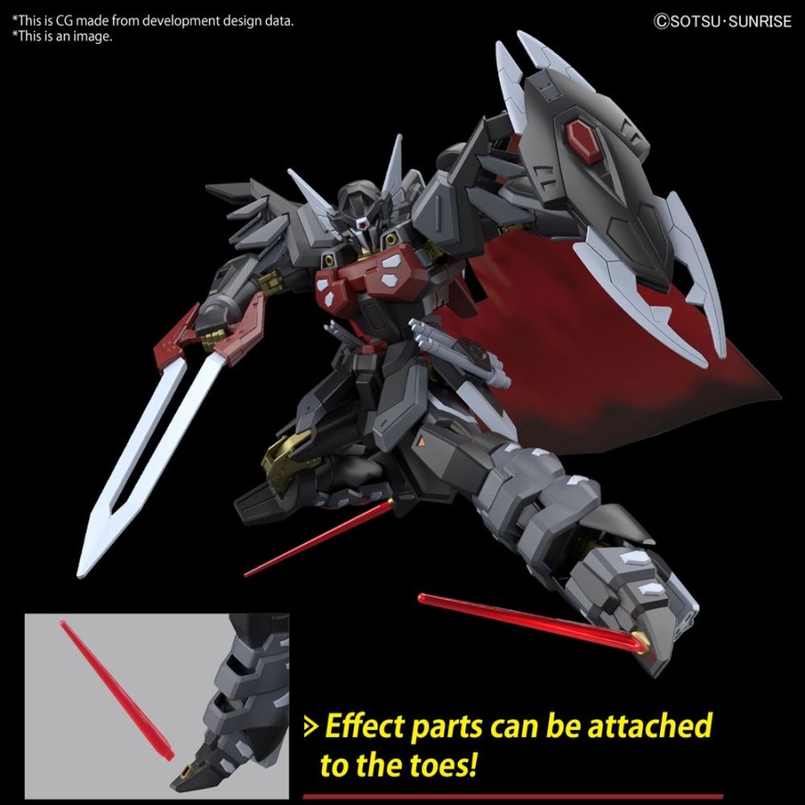 Bandai Model Kit | Gundam - Hg 1/144 Black Knight Squad Shi-Ve.A - Model Kit