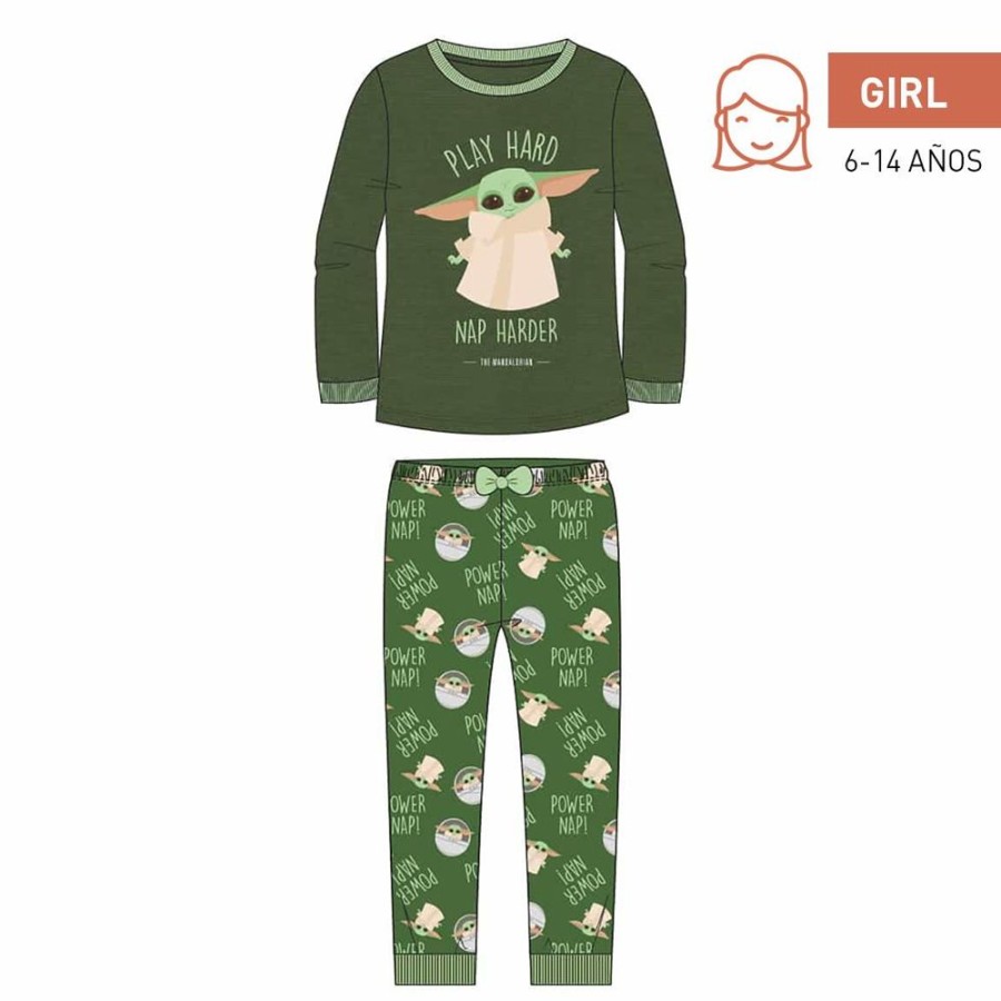 Cerda | Star Wars - Play Hard Nap Harder - Pyjama Garcon En Jersey (6 Ans)