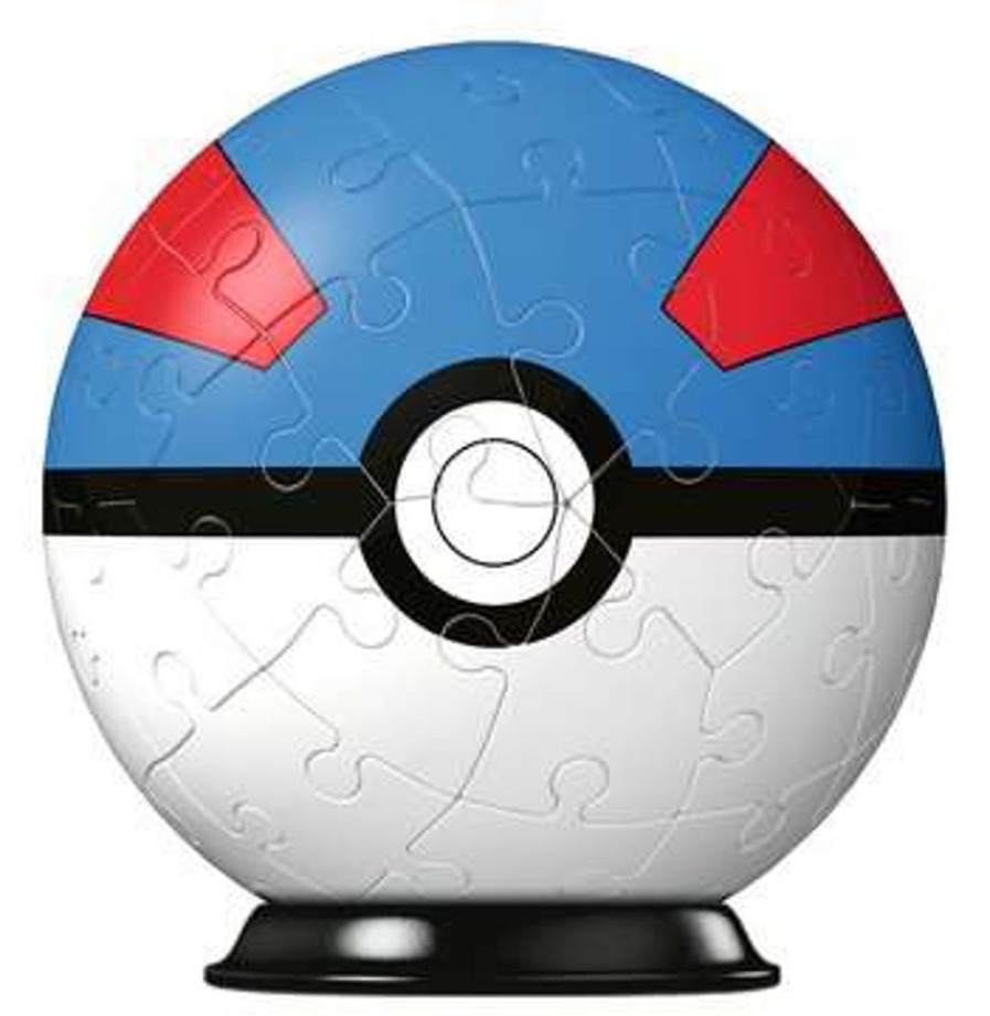 Ravensburger | Pokemon - Puzzle 3D - Super Ball 54P