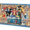 Pyramid | One Piece - Straw Hat Pirates Map - Impression Sur Bois 20X29.5Cm