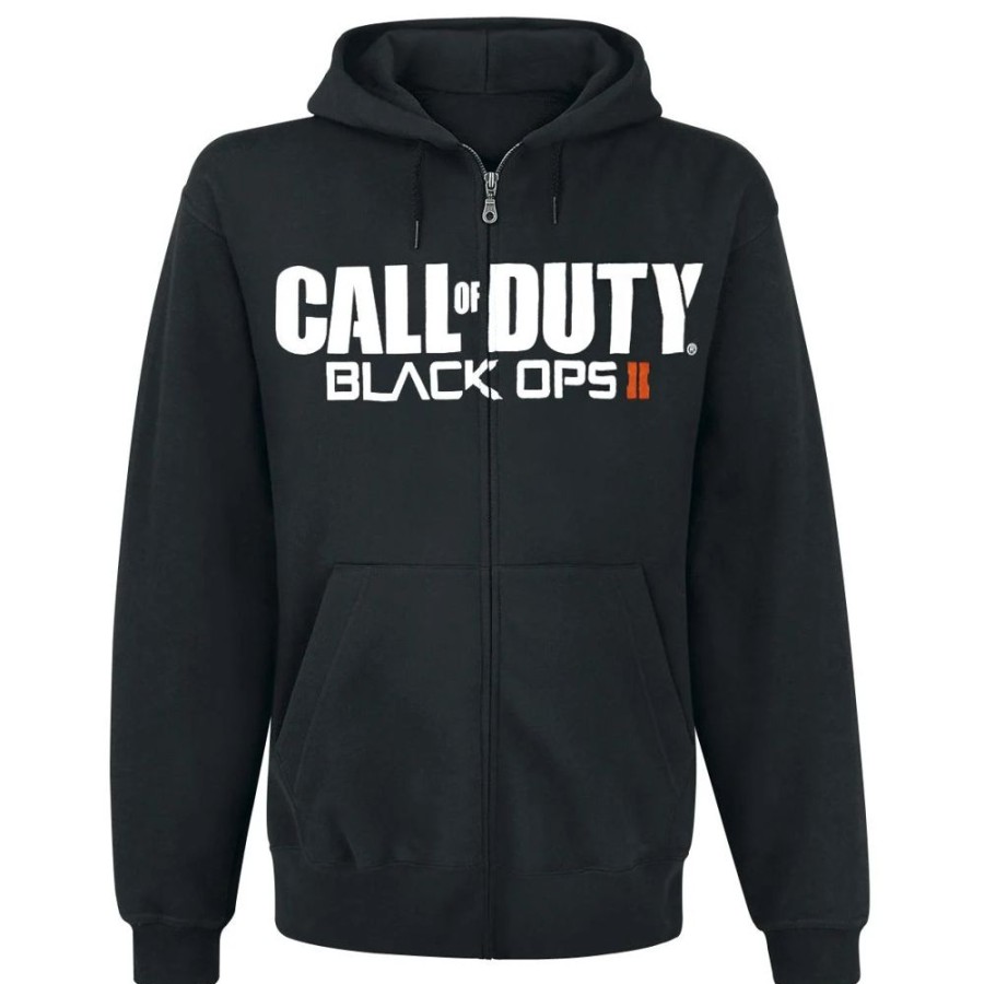 Difuzed | Call Of Duty Black Ops 2 - Sweatshirt - Black Logo Zipper Hoodie (Xl)