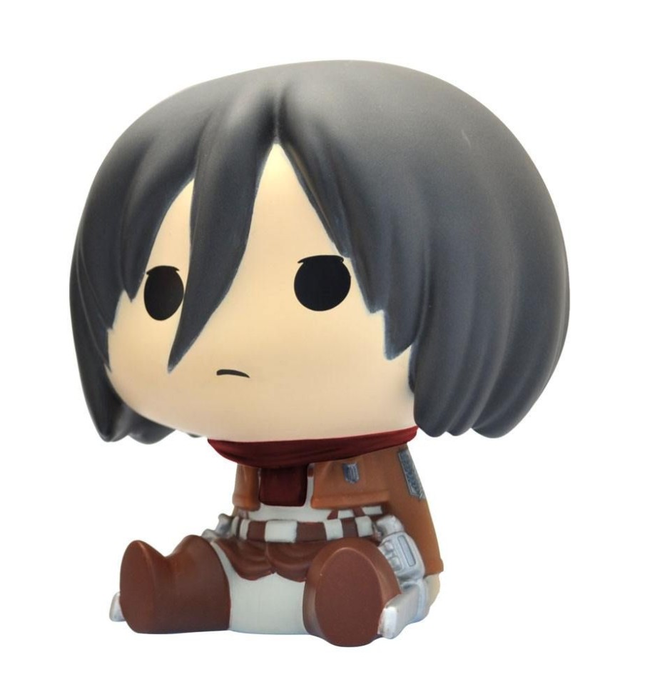 Plastoy | Attack On Titan - Mini-Tirelire - Chibi Mikasa - 13Cm