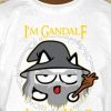 GEEK Collection | Geek Collection - T-Shirt Neko Gandalf - Blanc (S)