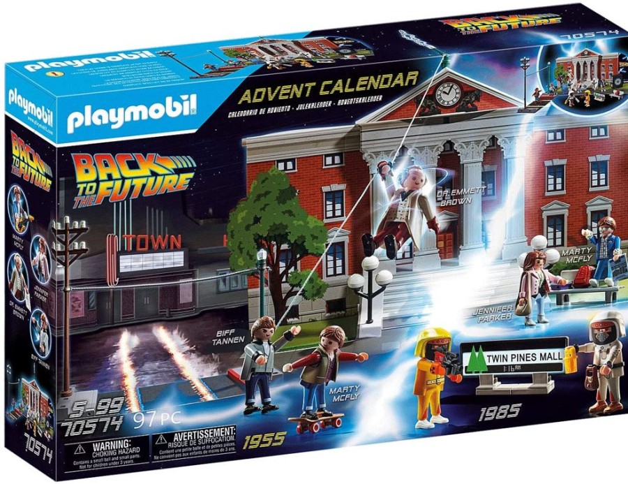 Playmobil | Retour Vers Le Futur - Calendrier De L'Avent 'Playmobil' Reprod