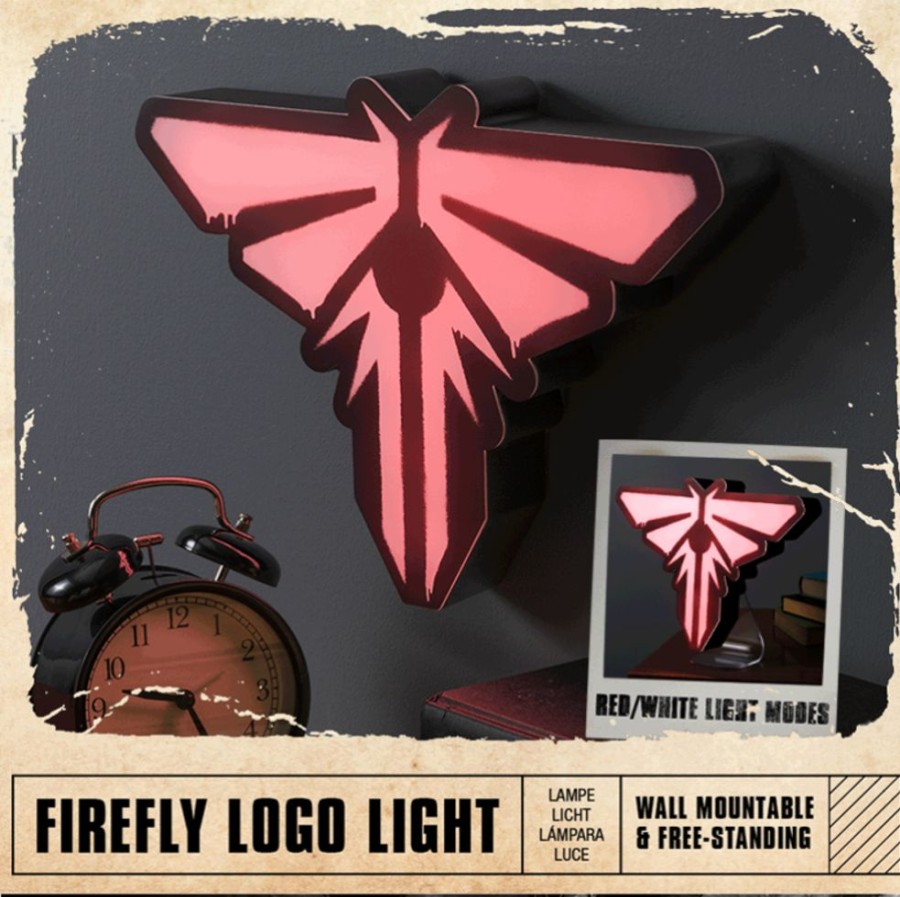 Paladone | The Last Of Us - Logo Luciole - Lampe 27.5Cm