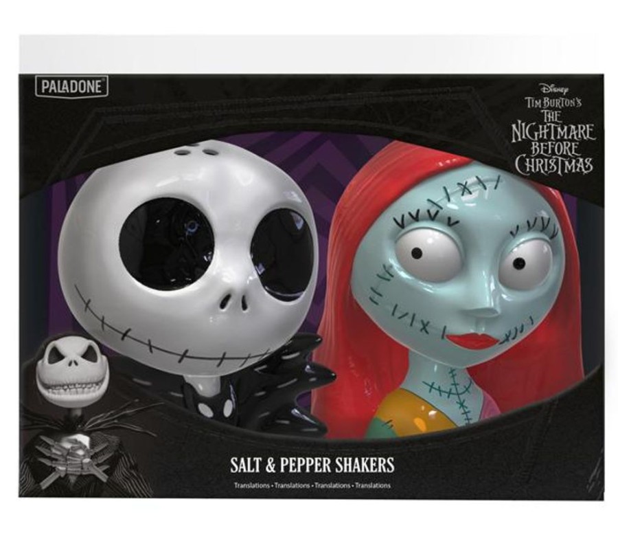 Paladone | Nbx - Jack & Sally - Set Saliere Et Poivriere