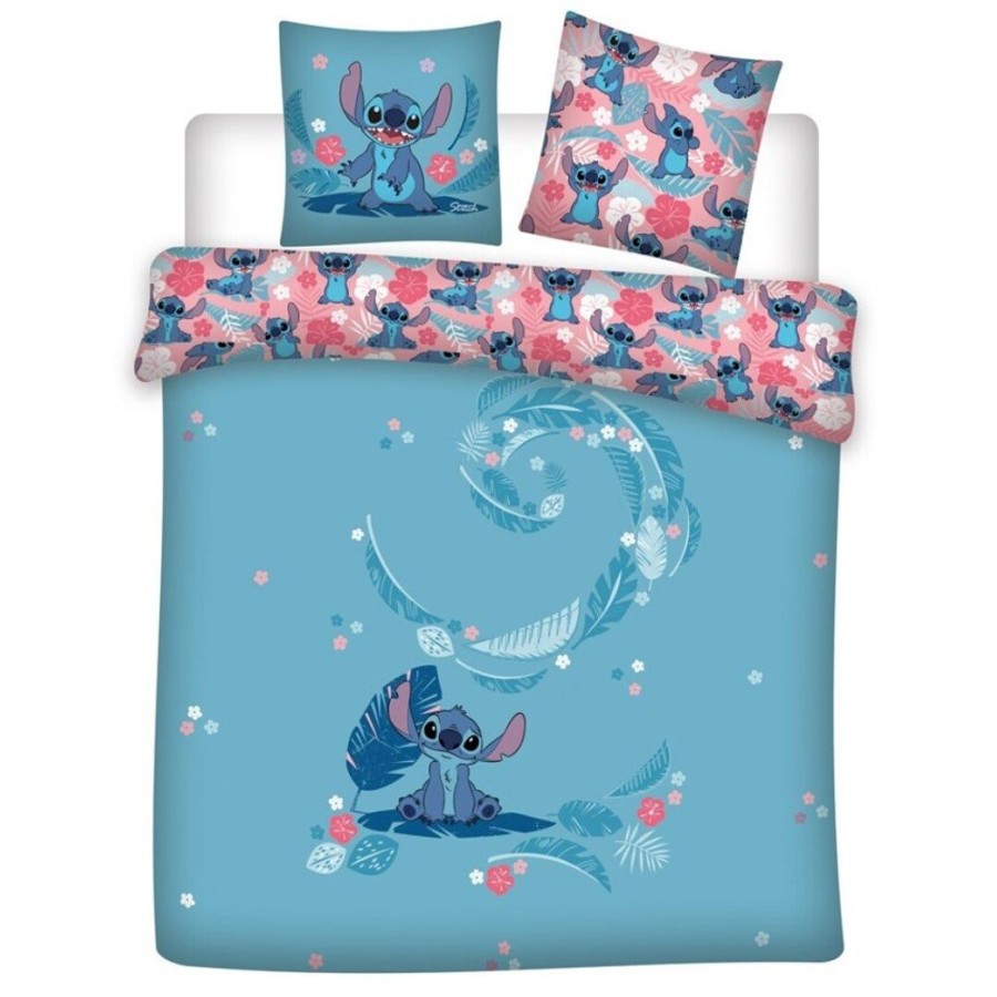 AyMax | Disney - Stitch - Parure De Lit 240X220Cm - '100% Flanelle'