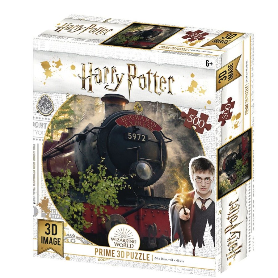 Prime 3D | Harry Potter - Hogwarts Exp. - Puzzle Lenticulaire 3D 500P '61X46Cm'