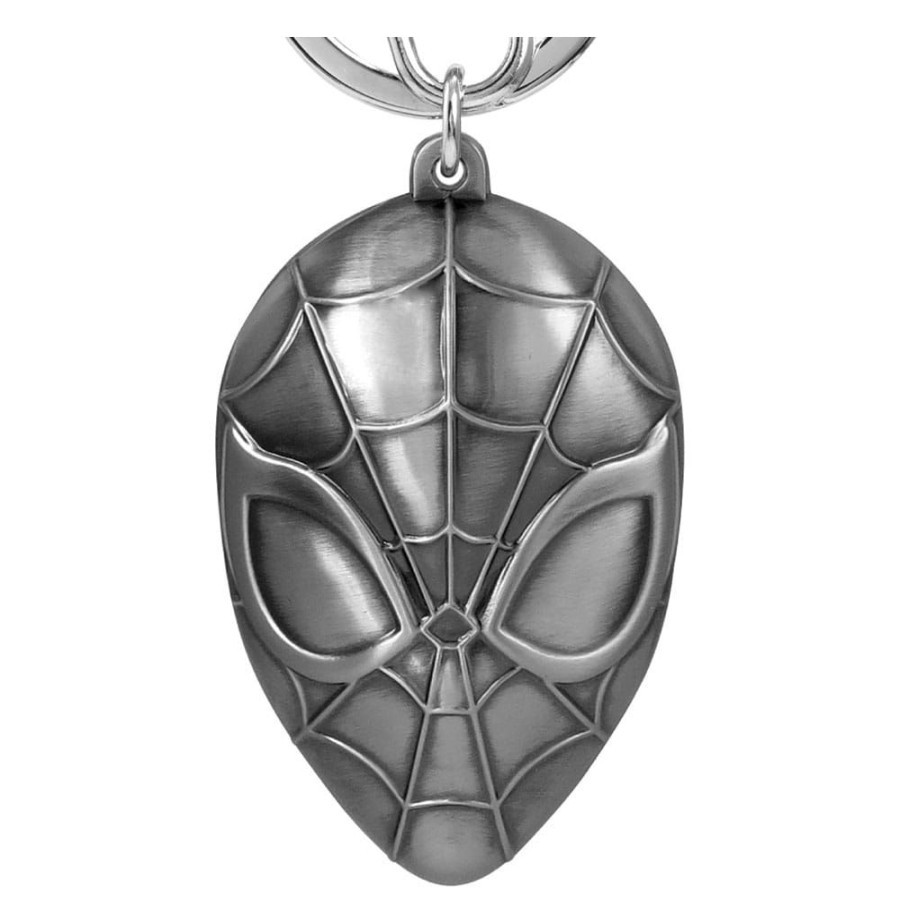 Monogram | Marvel - Tete De Spider-Man - Porte-Cles En Etain