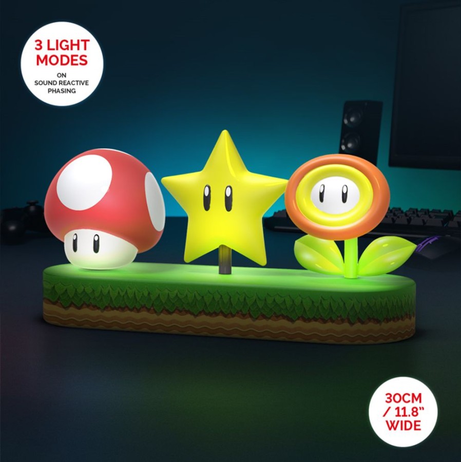 Paladone | Super Mario - Icones - Lampe 30Cm