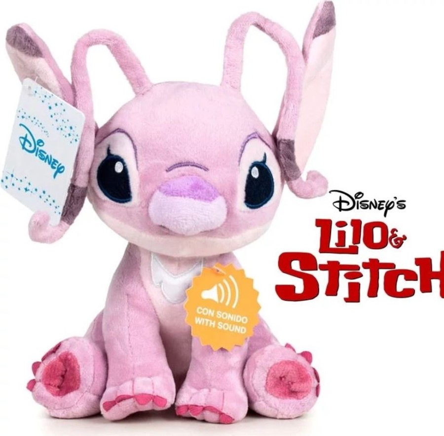 Play by Play | Lilo & Stitch - Peluche Sonore Angel - 40 Cm