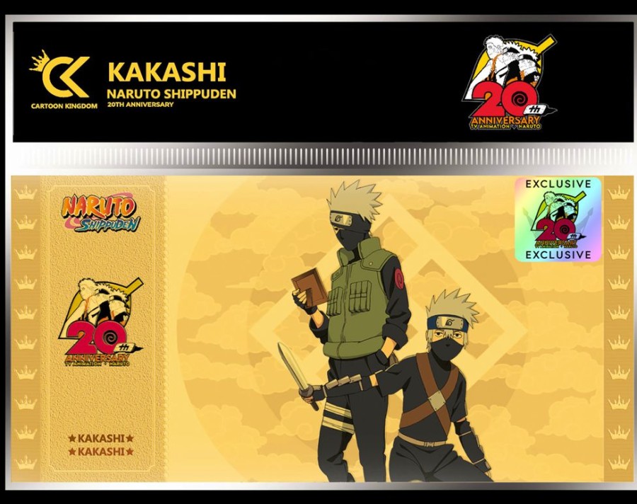 Cartoon Kingdom | Naruto Shippuden - Kakashi - Golden Ticket 20Eme Anniversaire