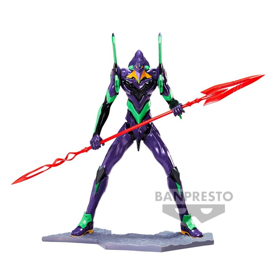 Banpresto | Evangelion - Eva-01 -Fig. Shin Japan Heroes Universe Art Vignette 12Cm