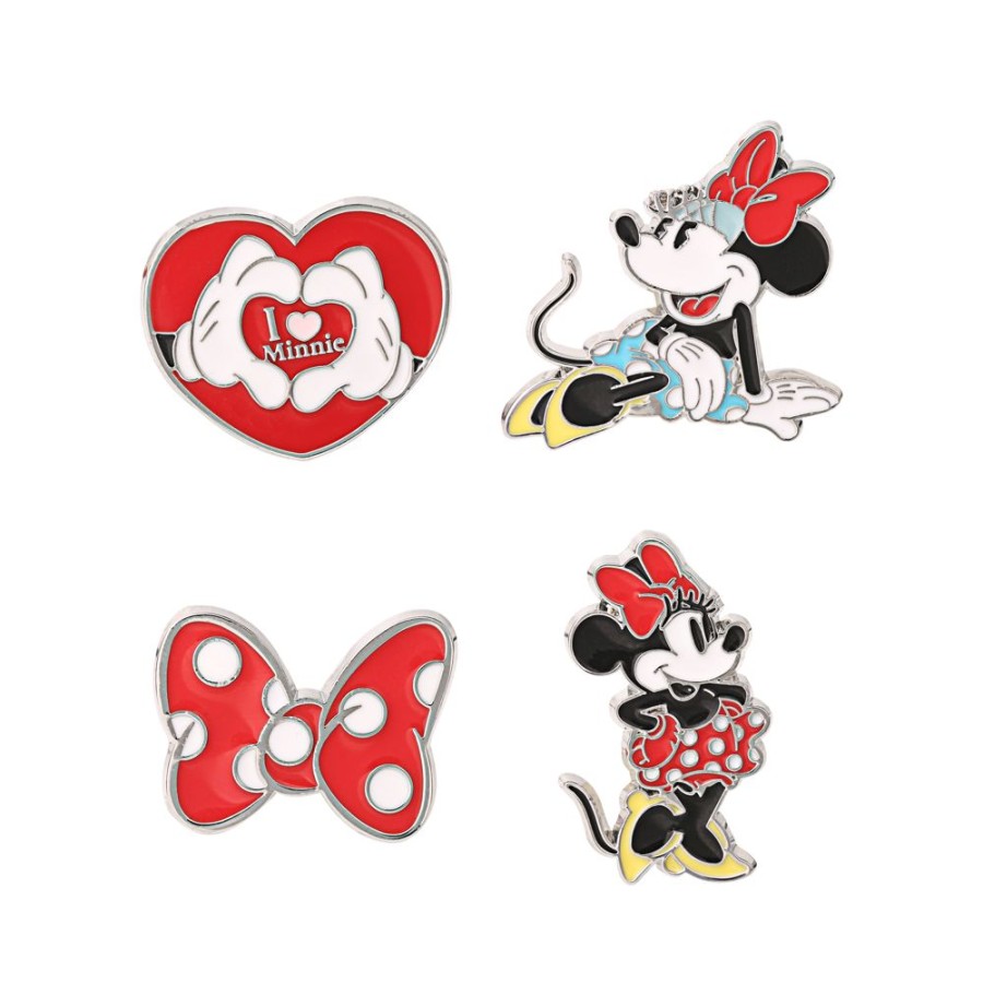 Peershardy | Minnie Mouse - Set De 4 Pin'S