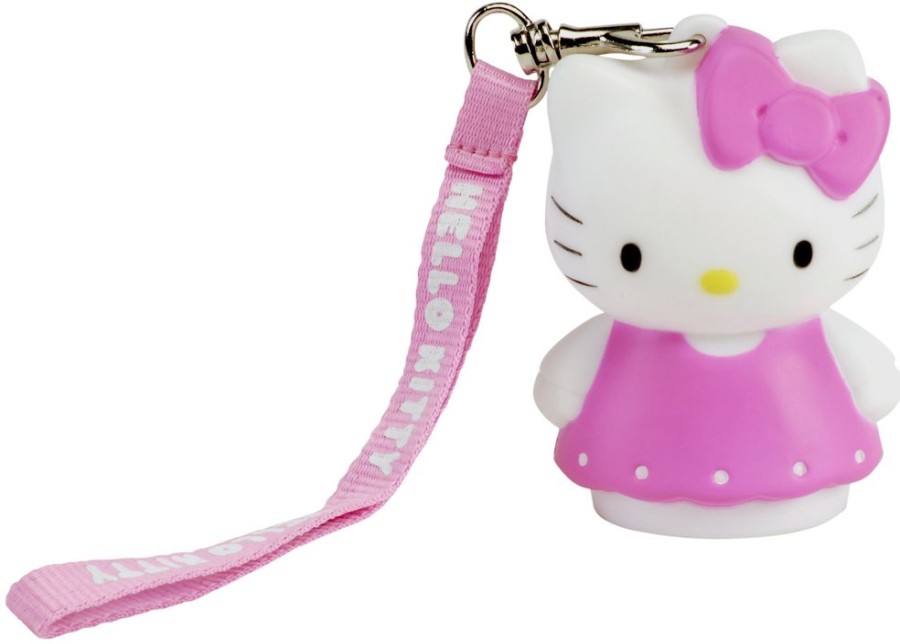 Teknofun | Hello Kitty - Robe Rose - Lampe Led 8Cm