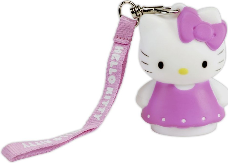 Teknofun | Hello Kitty - Robe Rose - Lampe Led 8Cm