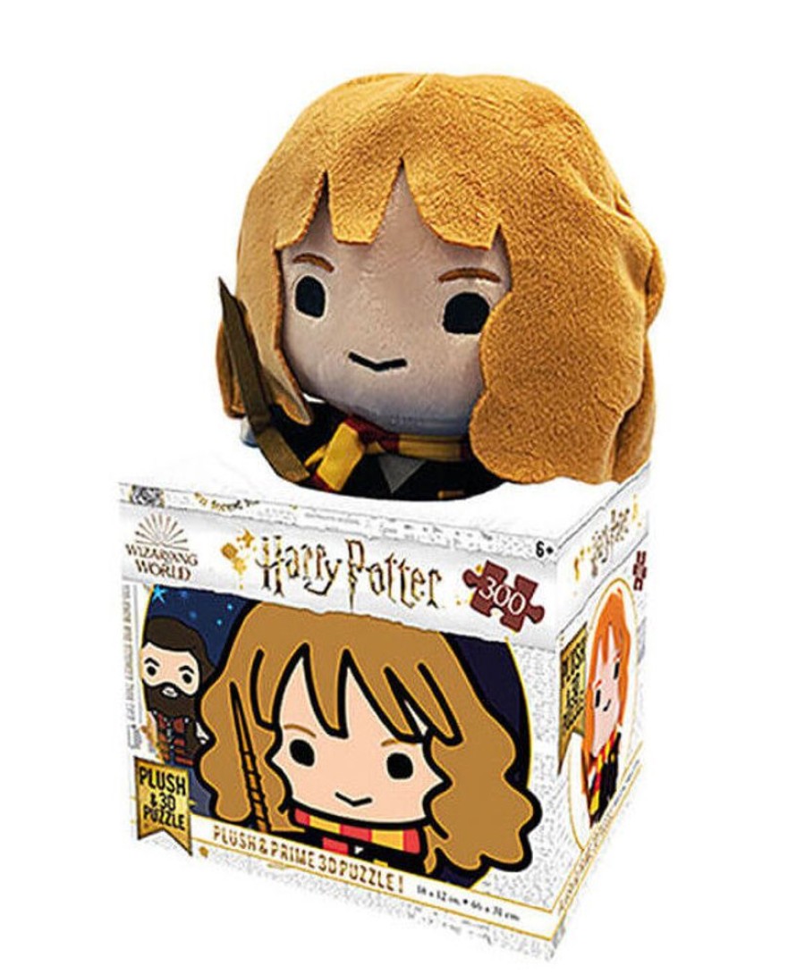 Prime 3D | Harry Potter - Puzzle Lenticulaire 3D 300P 31X23Cm & Peluche Hermione