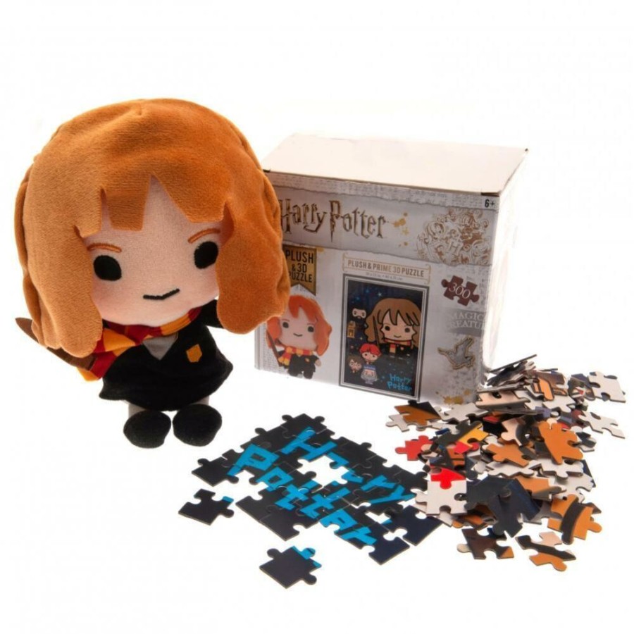 Prime 3D | Harry Potter - Puzzle Lenticulaire 3D 300P 31X23Cm & Peluche Hermione