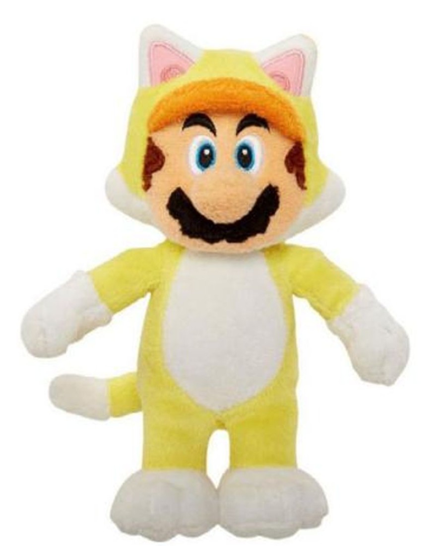 Together Plus | Super Mario 3D Land - Mario Chat - Peluche 24Cm