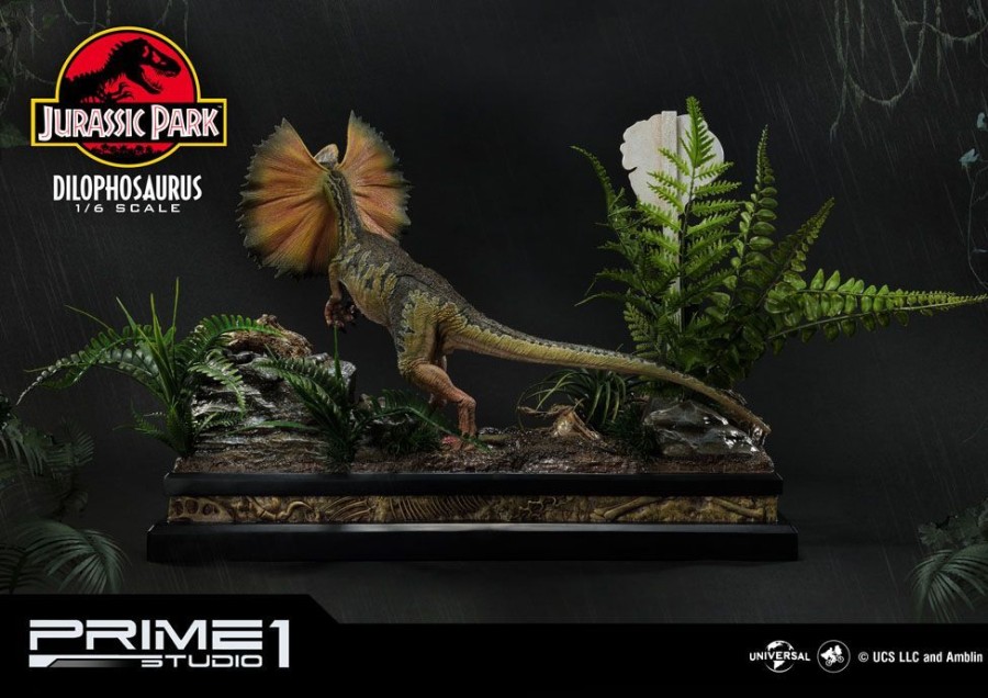 Prime 1 Studio | Jurassic Park - Dilophosaurus Bonus Version - Statuette 41Cm