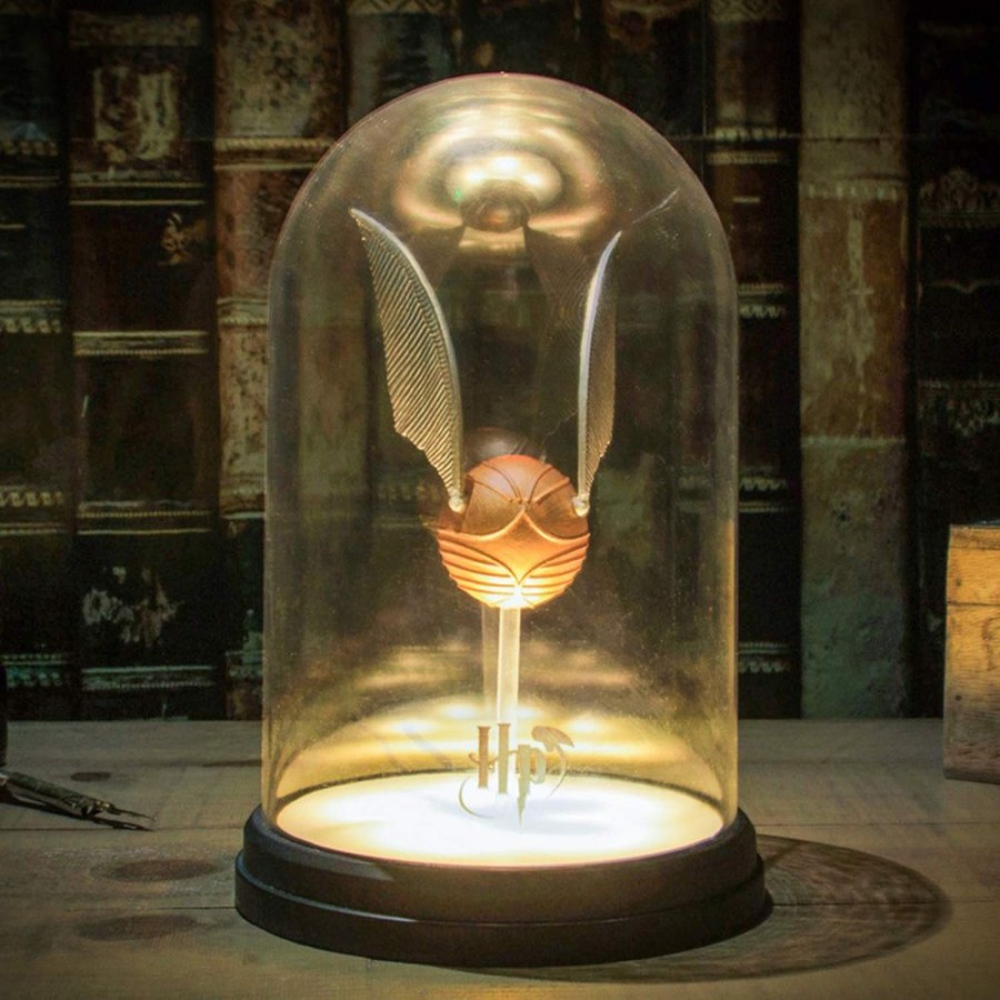 Paladone | Harry Potter - Lampe Vif D'Or Sous Cloche