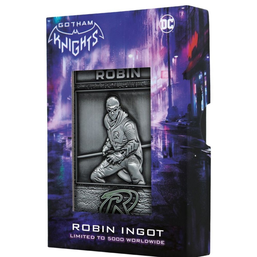 Fanattik | Gotham Knights - Robin - Lingot En Metal Collection Limitee