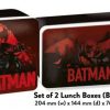 HMB | Dc - Batman - Set De 2 Boites A Tartines