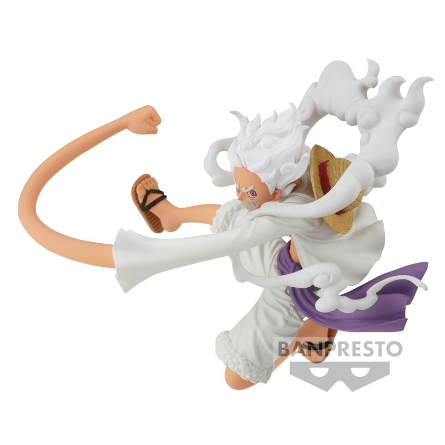 Banpresto | One Piece - Monkey.D.Luffy Gear 5 - Fig. Battle Record Collection 13Cm