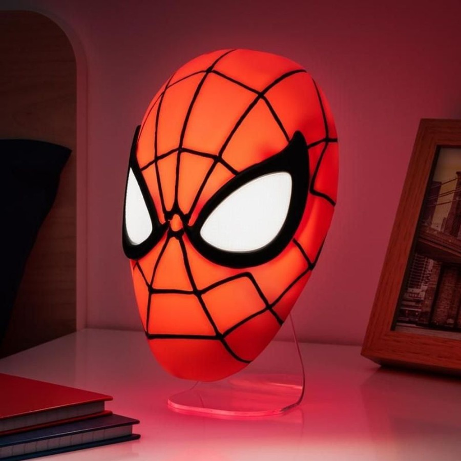 Paladone | Marvel - Masque Spider-Man - Lampe 22Cm