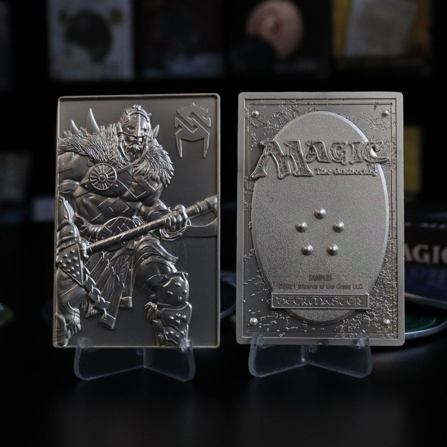 Fanattik | Magic The Gathering- Garruk Wildspeaker- Carte Collector Plaque Argent