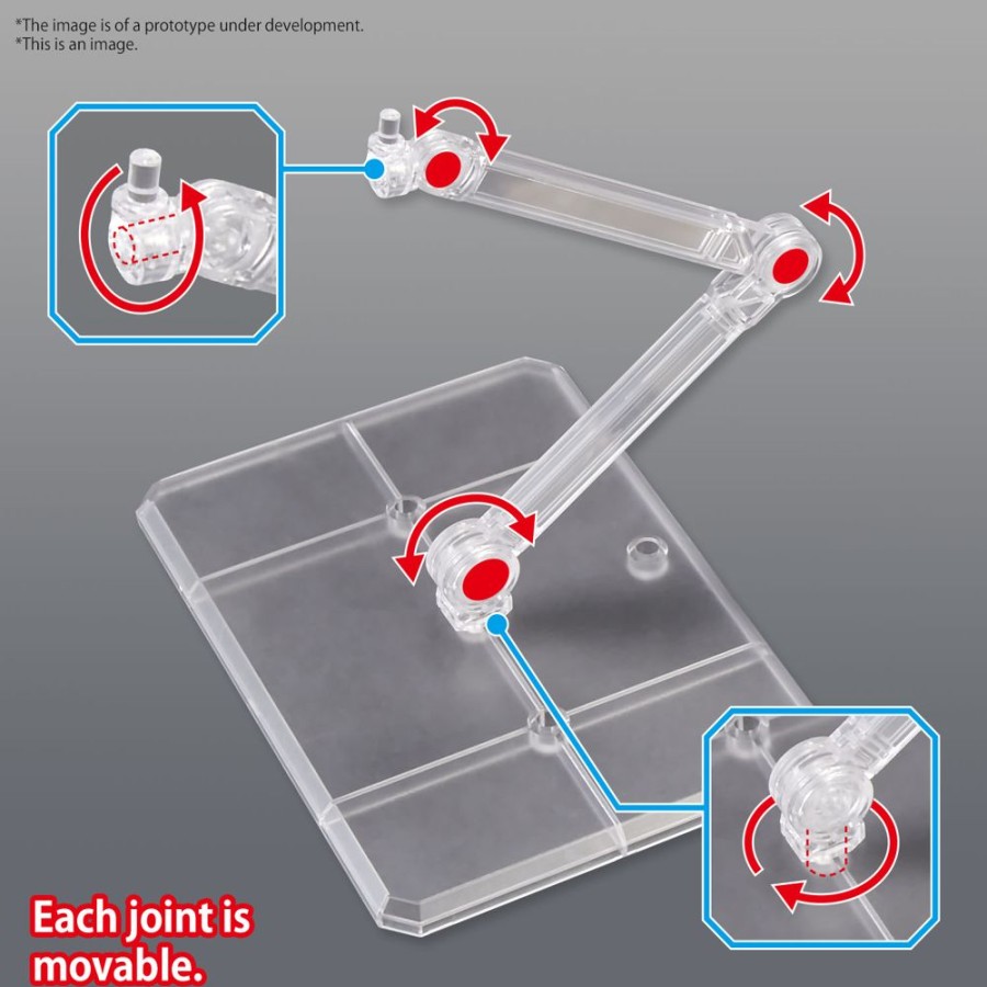 Bandai Model Kit | Gundam - Action Base 7 (Clear Color) - Model Kit