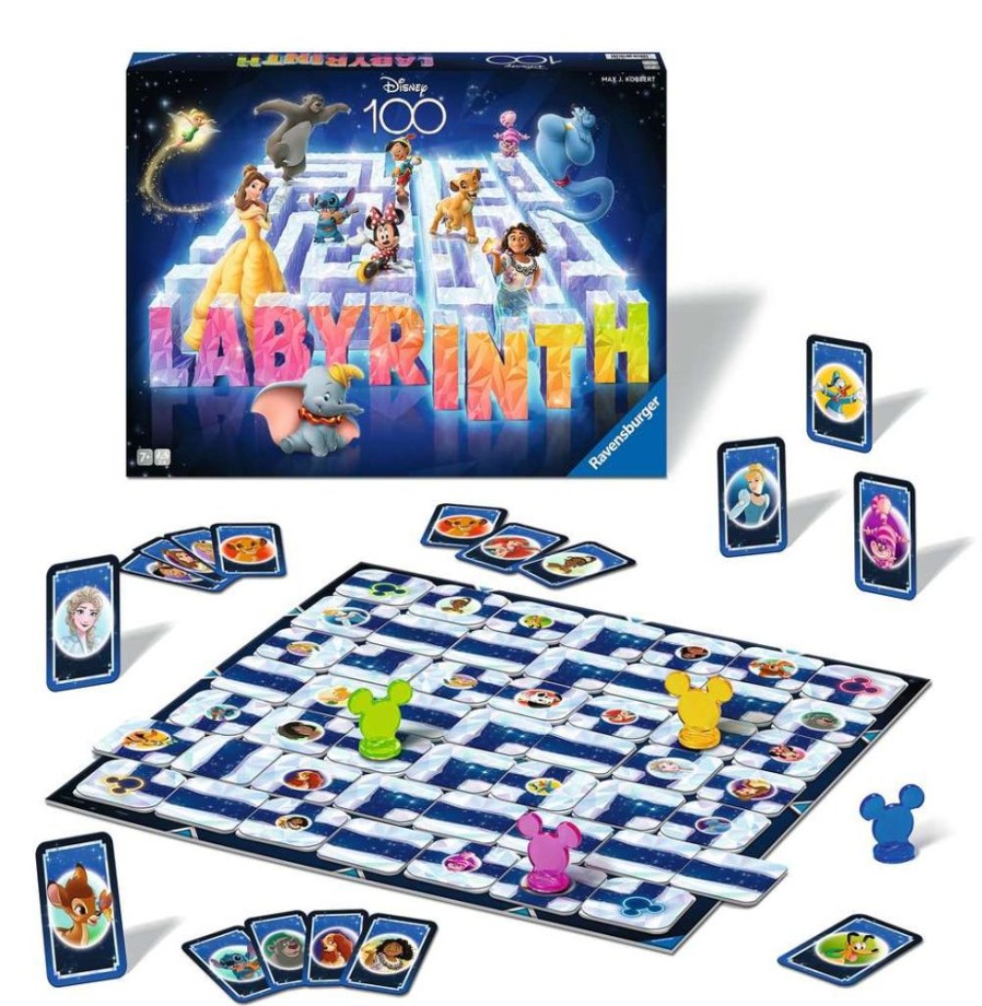 Ravensburger | Disney 100Eme Anniversaire - Jeu De Plateau Labyrinth