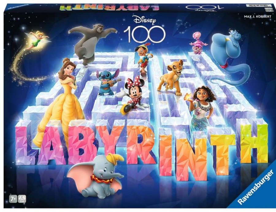 Ravensburger | Disney 100Eme Anniversaire - Jeu De Plateau Labyrinth