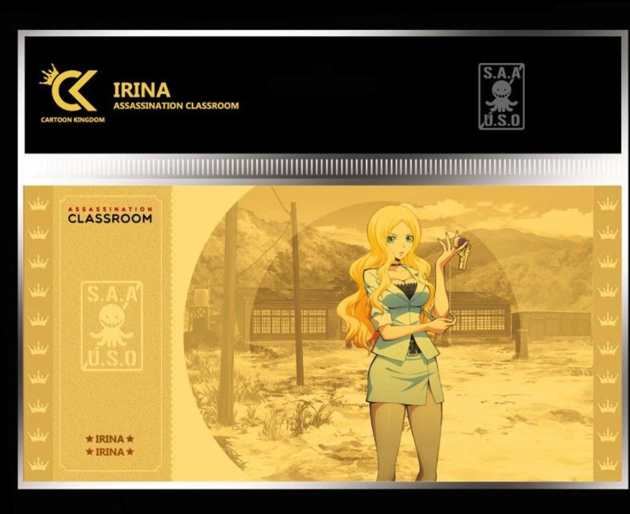 Cartoon Kingdom | Assassination Classroom - Irina - Golden Ticket