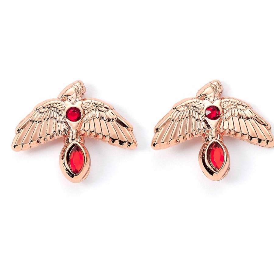 Carat | Harry Potter - Boucles D'Oreilles - Phenix Rose Gold