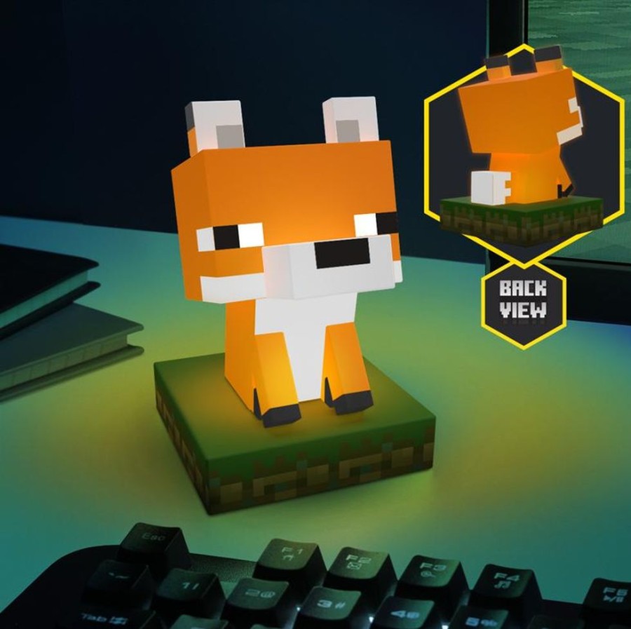 Paladone | Minecraft - Renard - Lampe Icone 11Cm