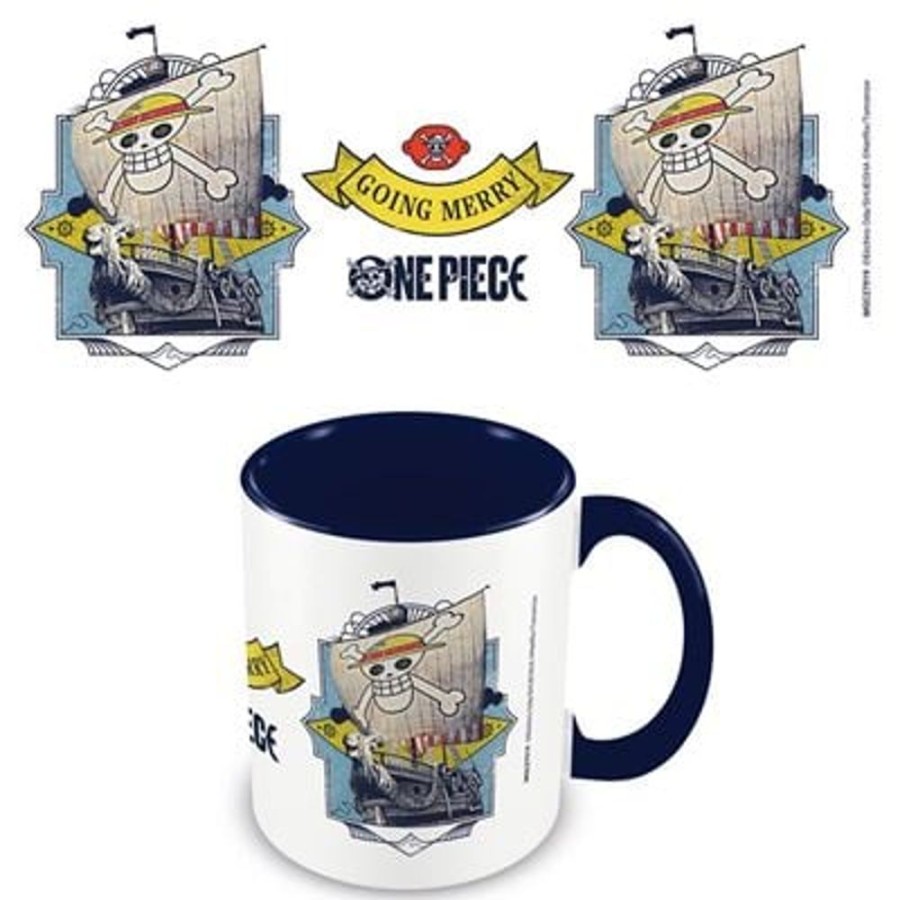 Pyramid | One Piece Netflix - Le Vogue Merry - Mug Interieur Colore 315Ml