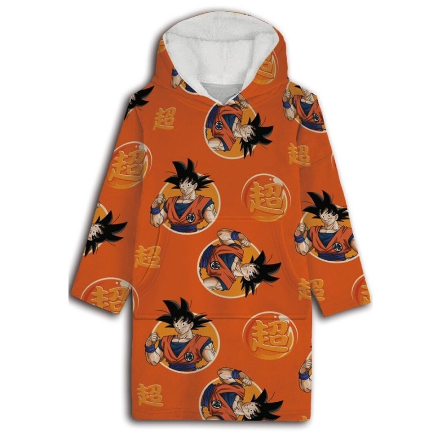 AyMax | Dragon Ball Z - Goku - Sweat Poncho - Taille Adulte