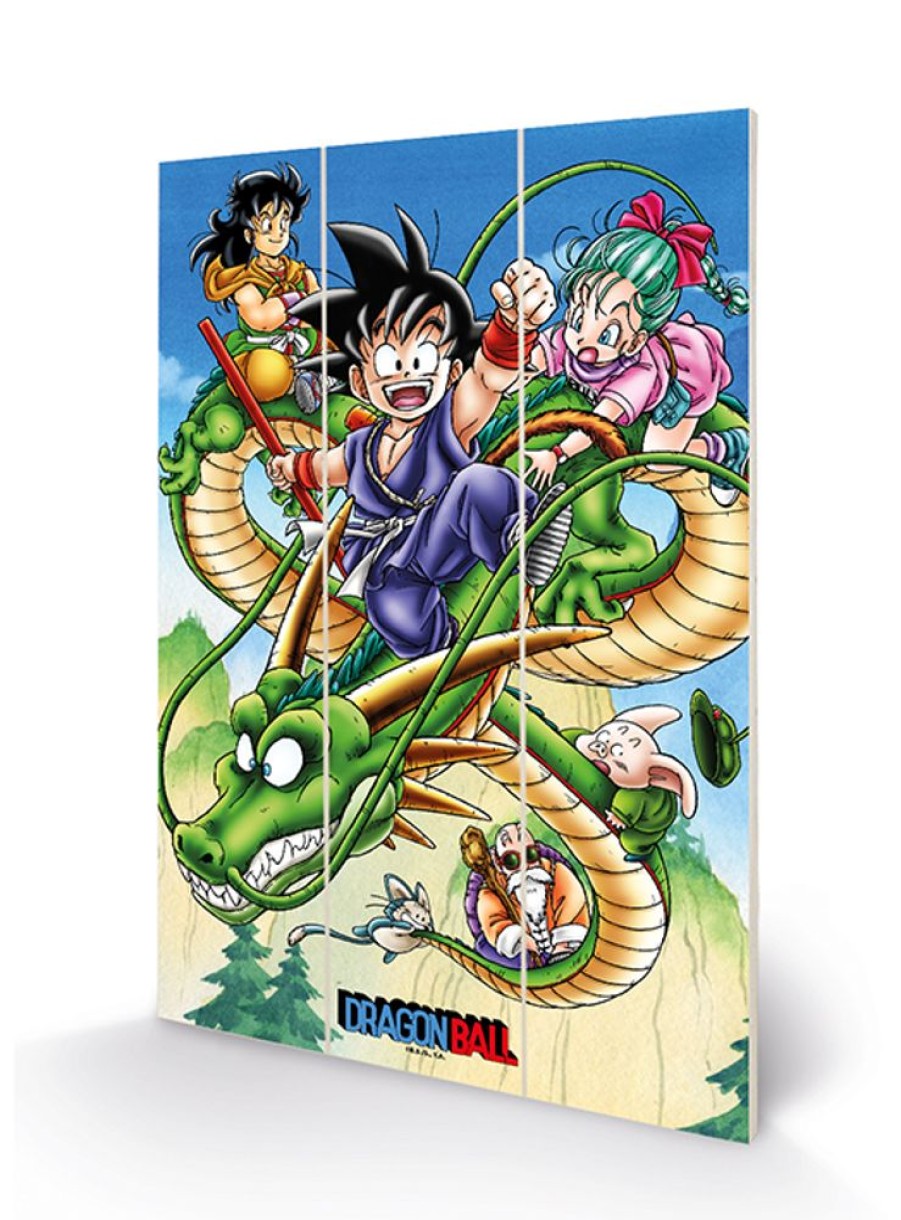 Pyramid | Dragon Ball Z - Soaring Through The Sky - Impression Sur Bois 20X29.5