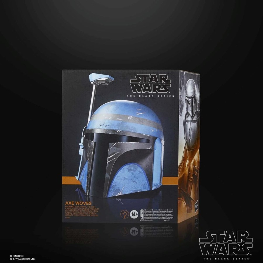 Hasbro | The Mandalorian - Casque Electronique Axe Woves Black Series