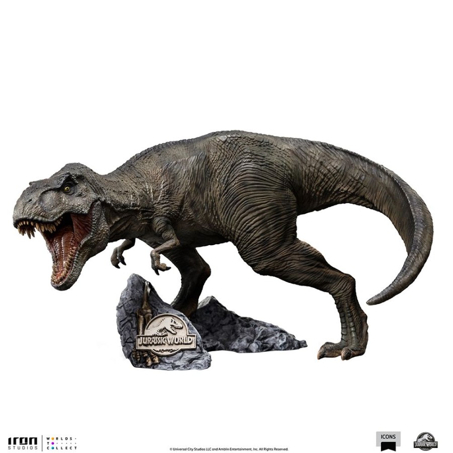 Iron Studios | Jurassic World - T-Rex - Statuette Icons 13Cm