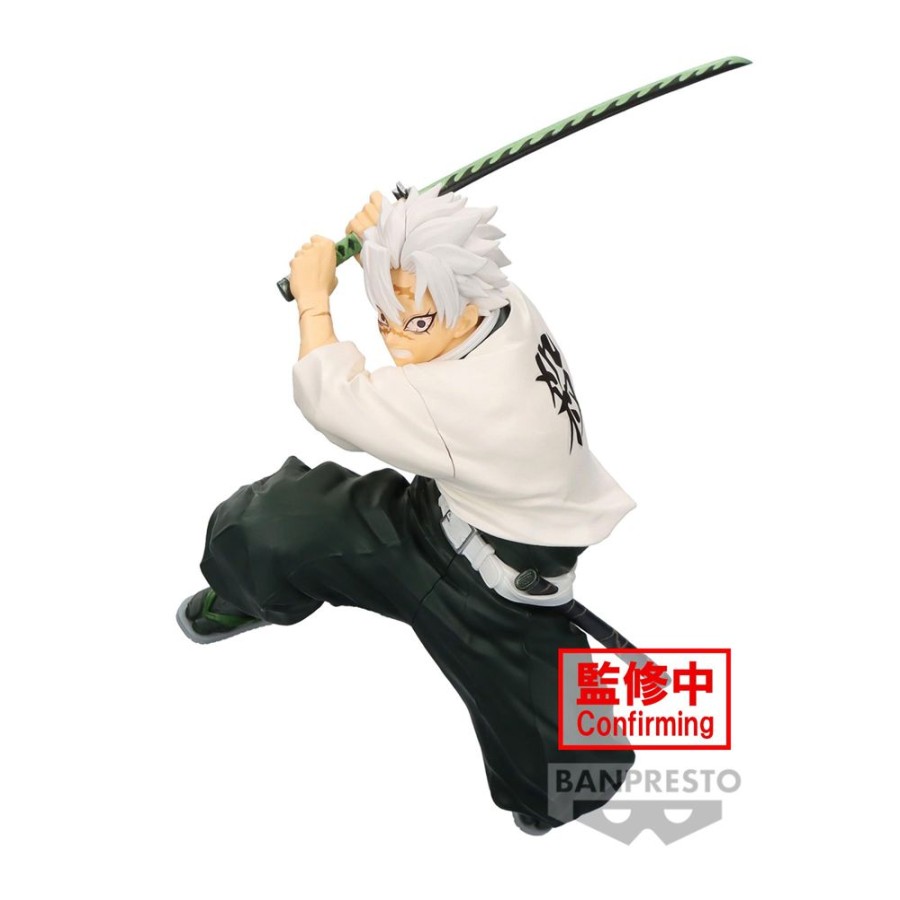 Banpresto | Demon Slayer - Sanemi Shinazugawa - Figurine Vibration Stars 14Cm