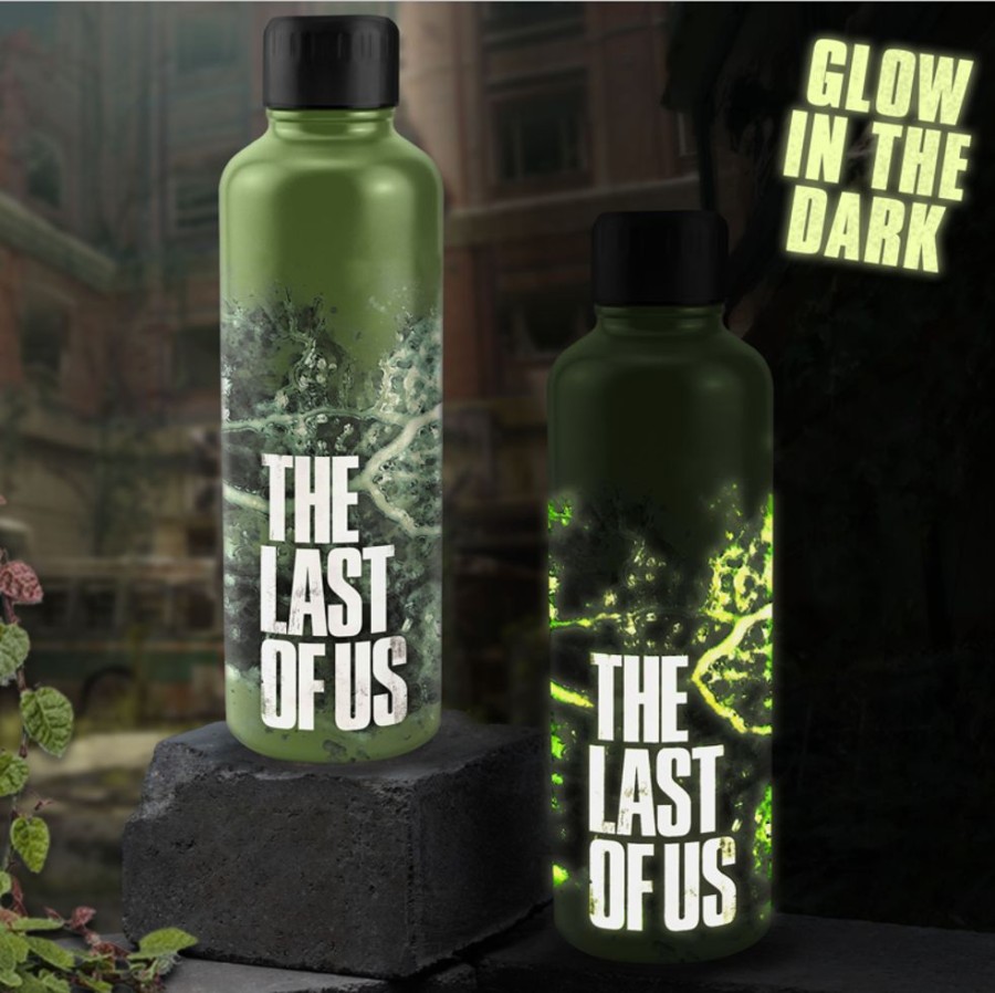 Paladone | The Last Of Us - Bouteille D'Eau En Metal 500Ml Gitd