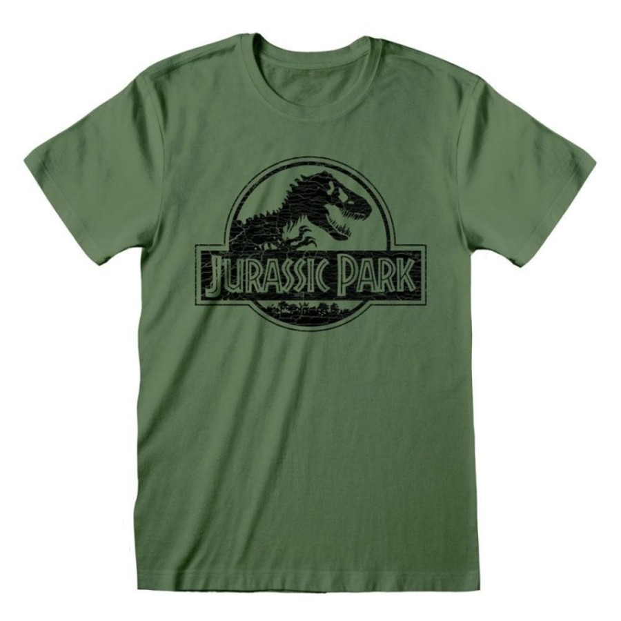 JURASSIC PARK | Jurassic Park - Mono Logo - T-Shirt Unisex (Xl)