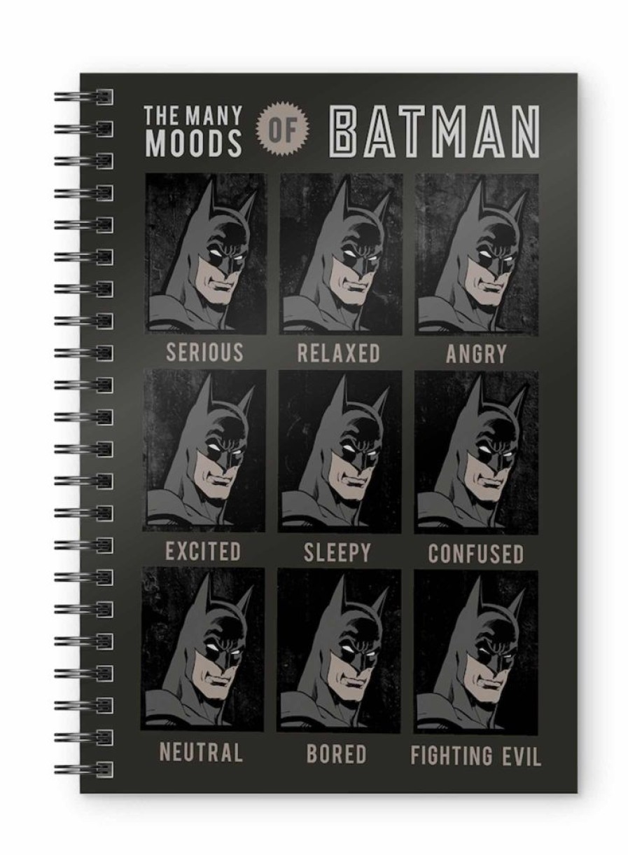 SD Toys | Dc Comics - Batman Faces - Notebook Spirale A5