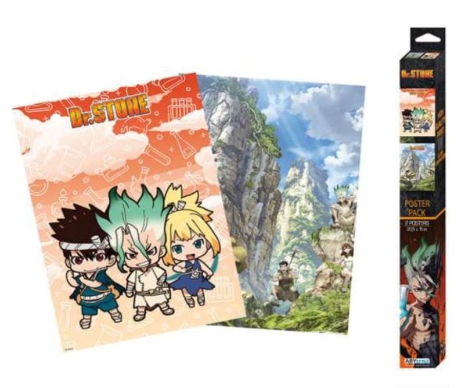 ABYstyle | Dr Stone - Artworks - Set 2 Posters '52X38'