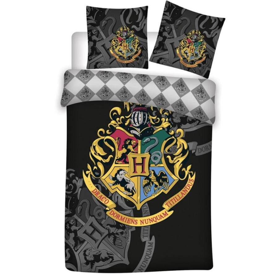 AyMax | Harry Potter - Parure De Lit 140X200 - '100% Microfibre'